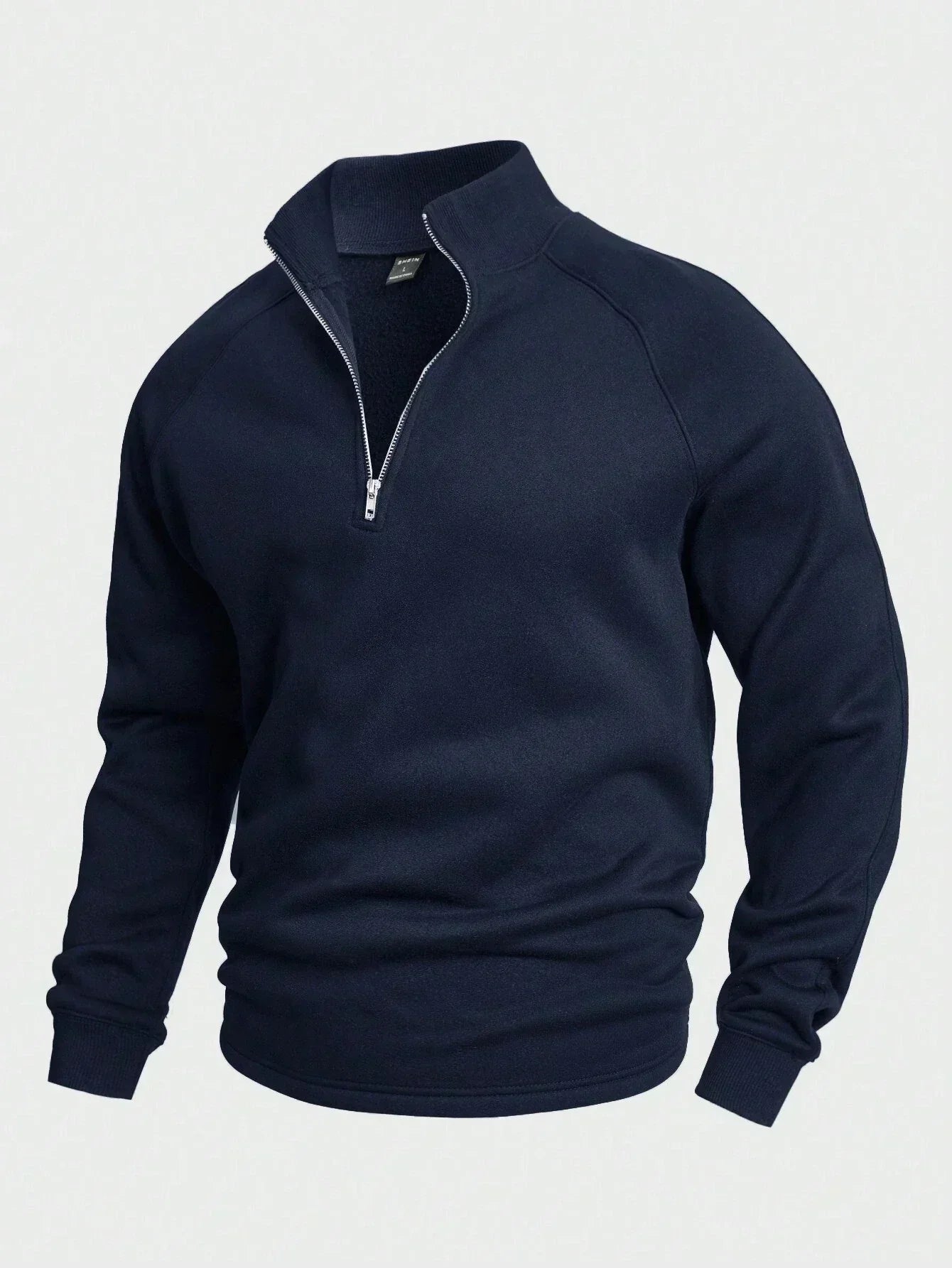 Antonio | Hombre Sudadera con Media Cremallera