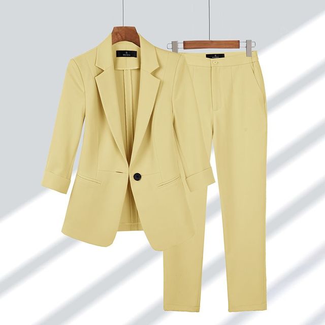 Rianna | Mujer Conjunto de Blazer y Pantalón Elegante