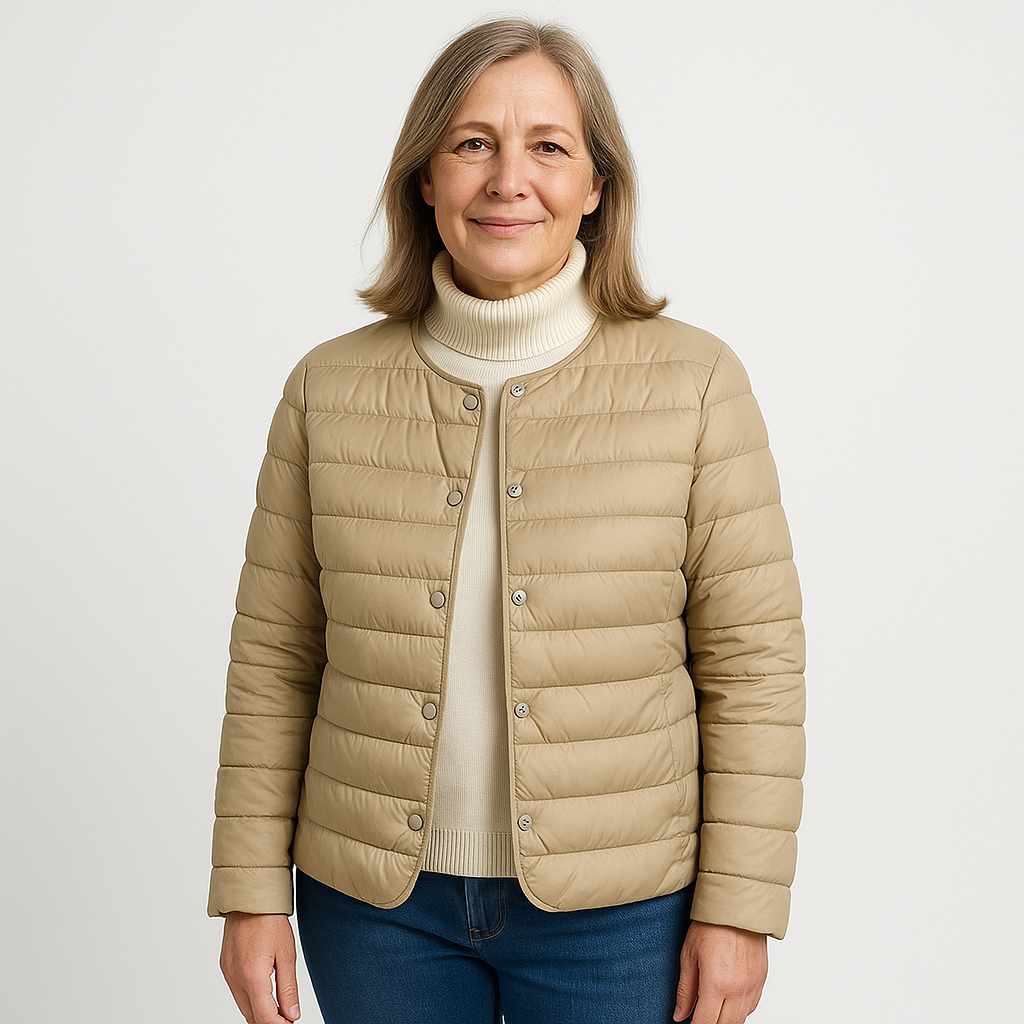 Taisha | Mujer Chaqueta Puffer Acolchada de Entretiempo