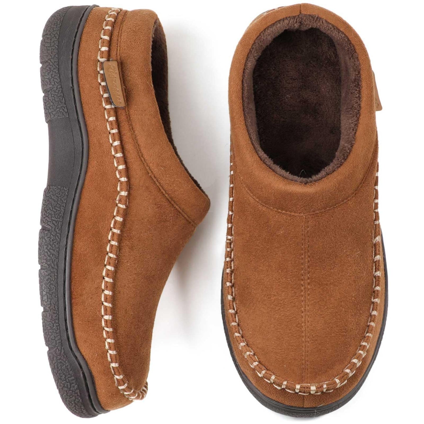 Jansen | Hombre Pantuflas Forradas con Suela Antideslizante