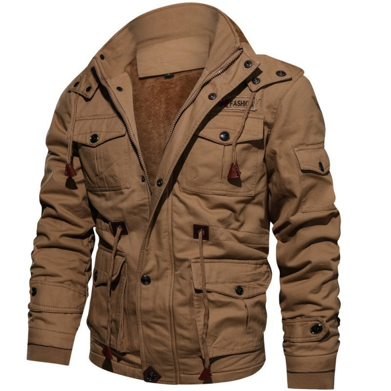 Andres | Hombre Chaqueta Utilitaria con Múltiples Bolsillos