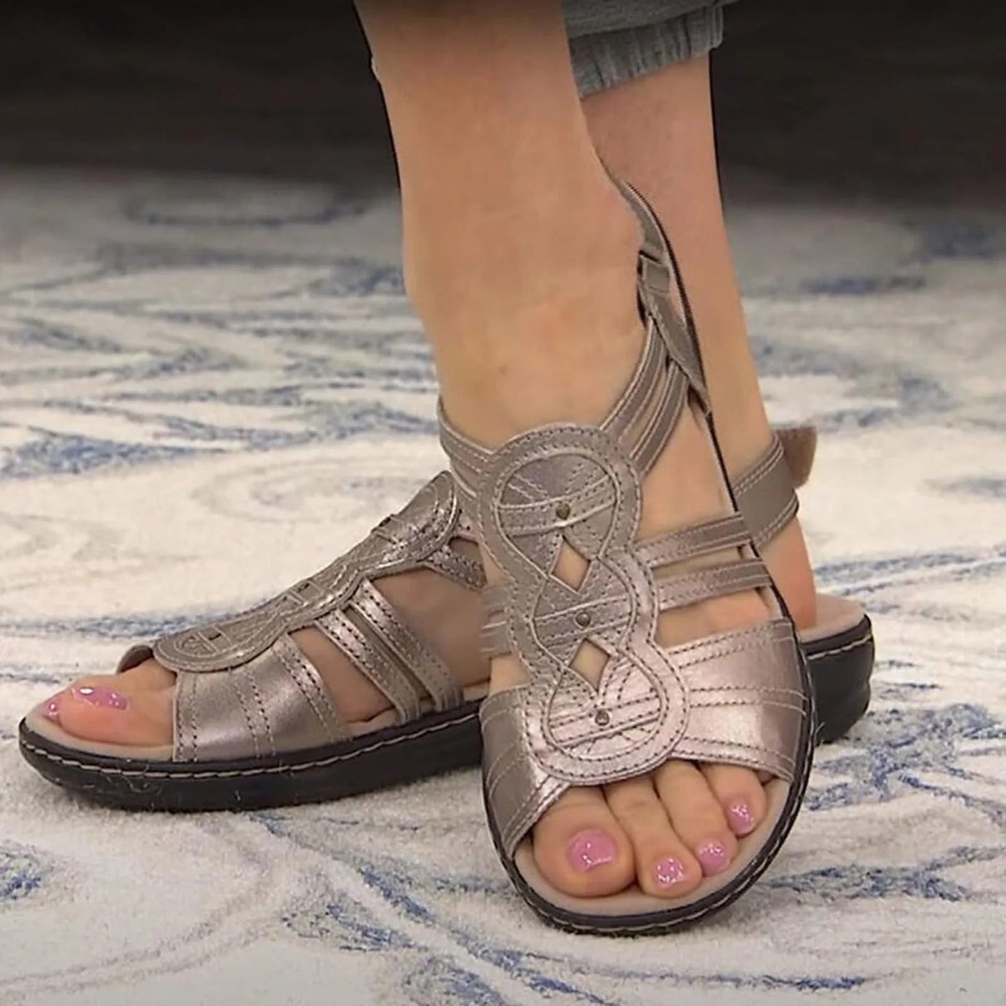Helga | Mujer Sandalias con Soporte del Arco
