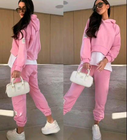 Beatrice | Mujer Conjunto de Jogging con Sudadera con Capucha