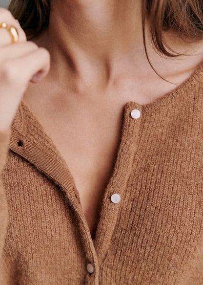 Eloise | Mujer Chaleco de Punto con Botones