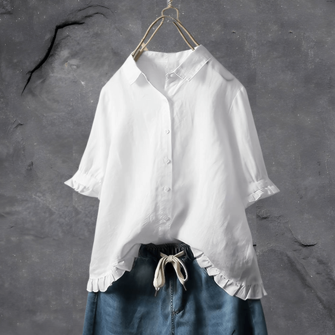 Heleen | Mujer Blusa de Primavera Favorecedora Versátil
