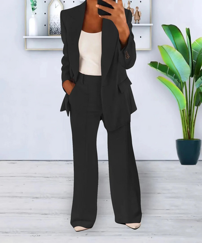 Megan | Mujer Traje Formal de Dos Piezas Elegante