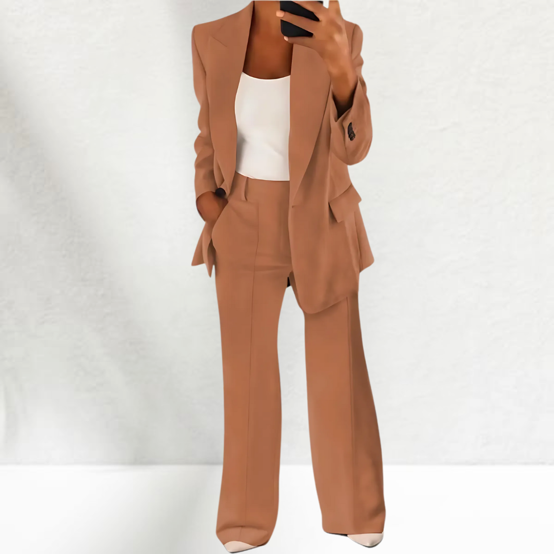 Jitske | Mujer Conjunto Elegante de Dos Piezas