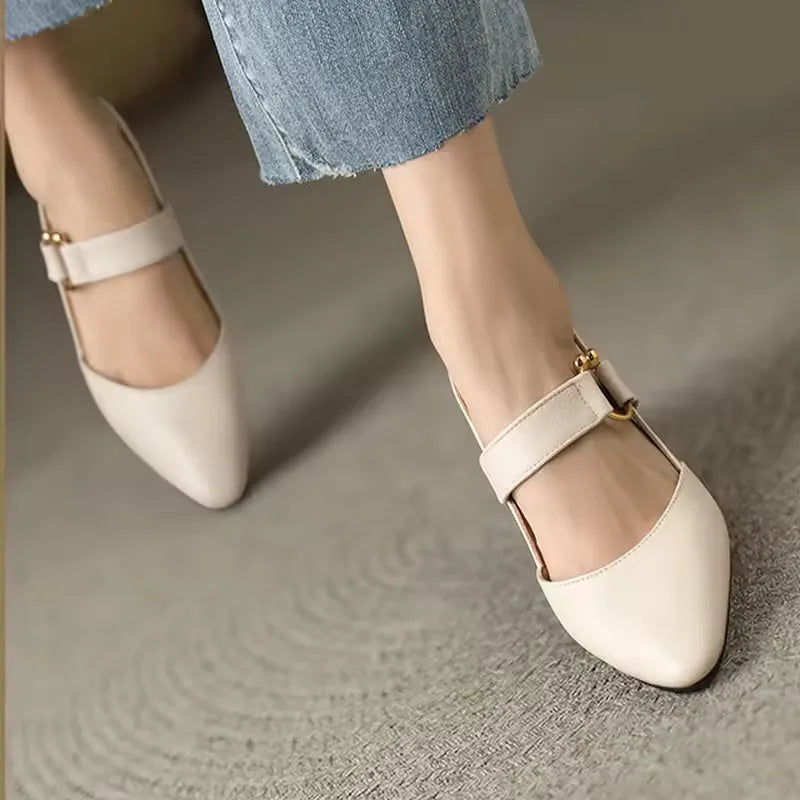 Alida | Mujer Zapatos de Tacón Slingback Elegantes