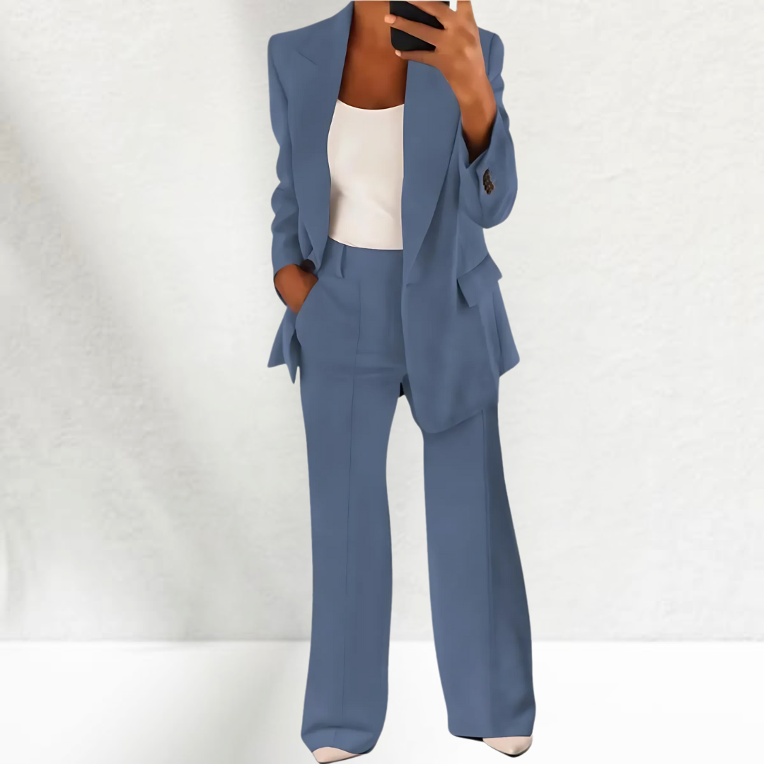 Jitske | Mujer Conjunto Elegante de Dos Piezas