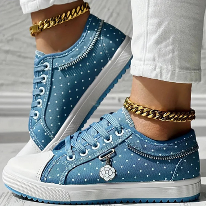 Gea | Mujer Zapatillas con Soporte del Arco y Puntera Ancha