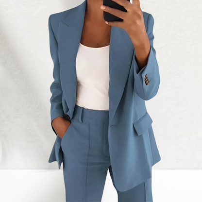 Jitske | Mujer Conjunto Elegante de Dos Piezas