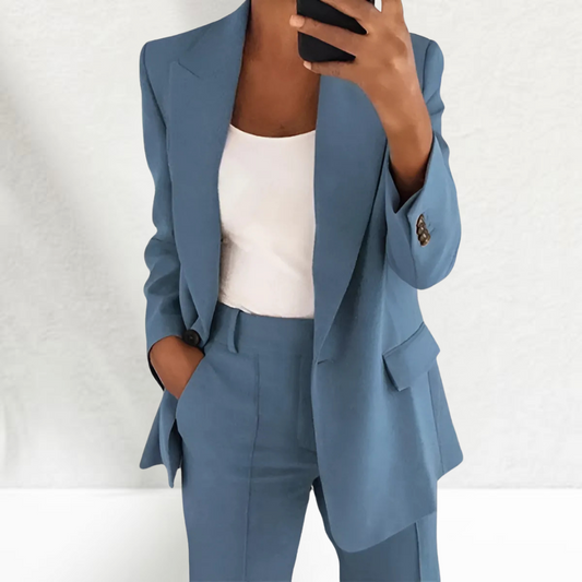 Jitske | Mujer Conjunto Elegante de Dos Piezas