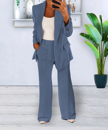 Megan | Mujer Traje Formal de Dos Piezas Elegante