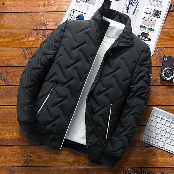 Brady | Hombre Chaqueta de Invierno Forrada con Bolsillos