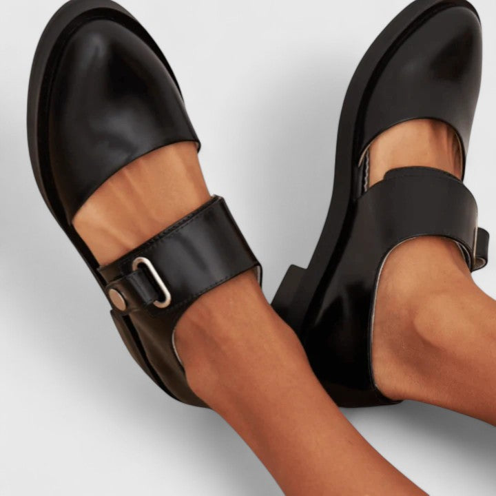 Edna | Mujer Zapatos Mary Jane con Correa y Hebilla