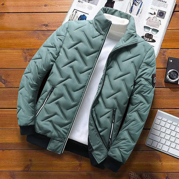 Brady | Hombre Chaqueta de Invierno Forrada con Bolsillos