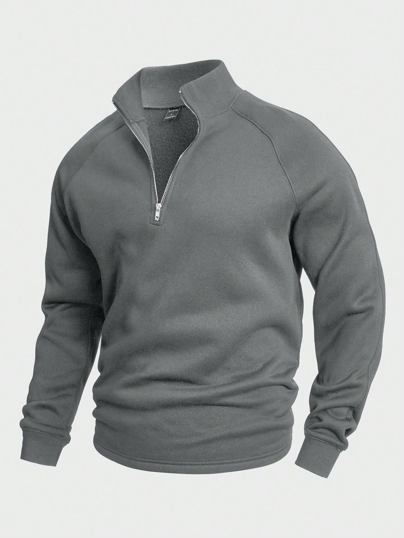 Antonio | Hombre Sudadera con Media Cremallera