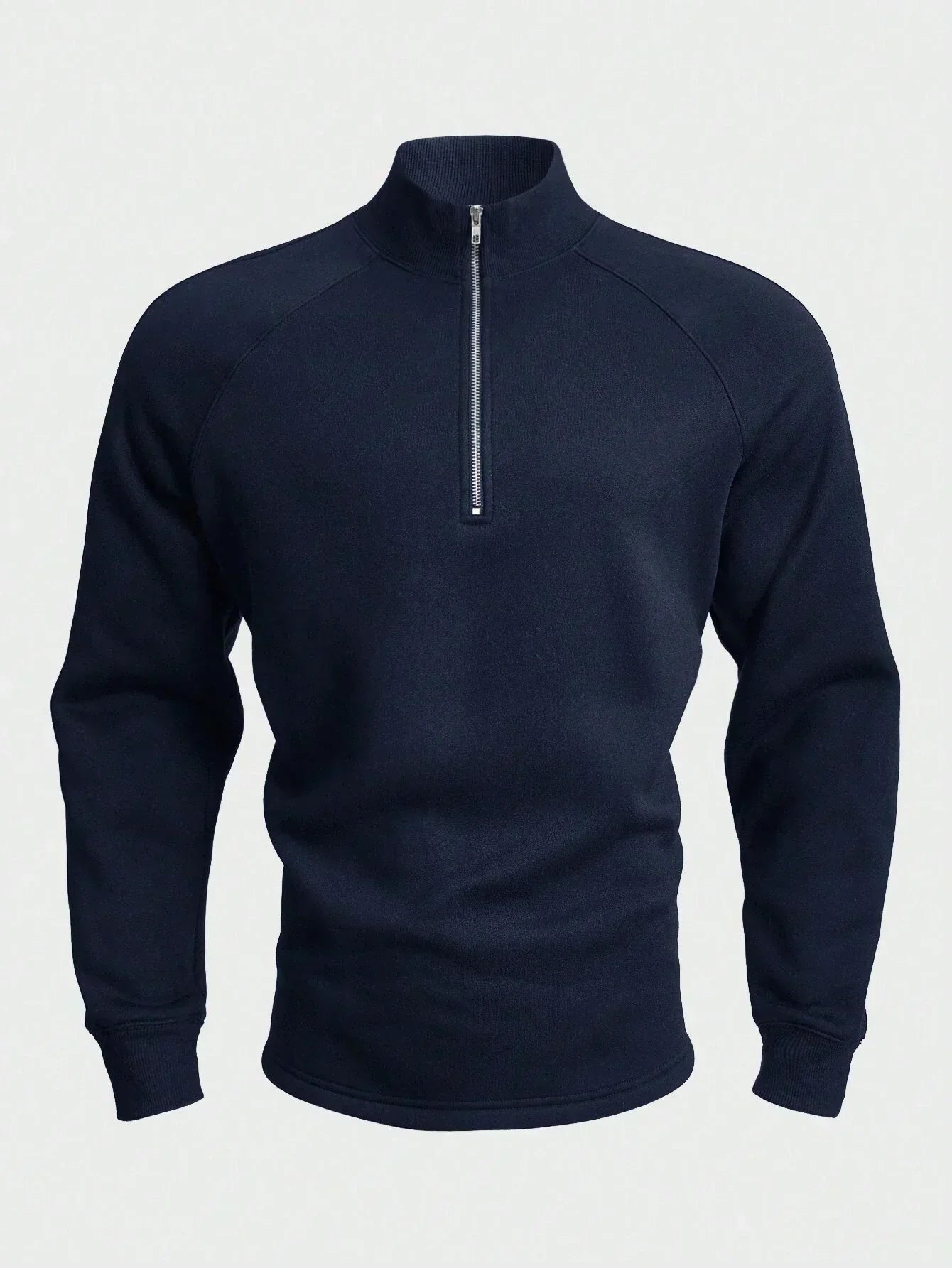 Antonio | Hombre Sudadera con Media Cremallera
