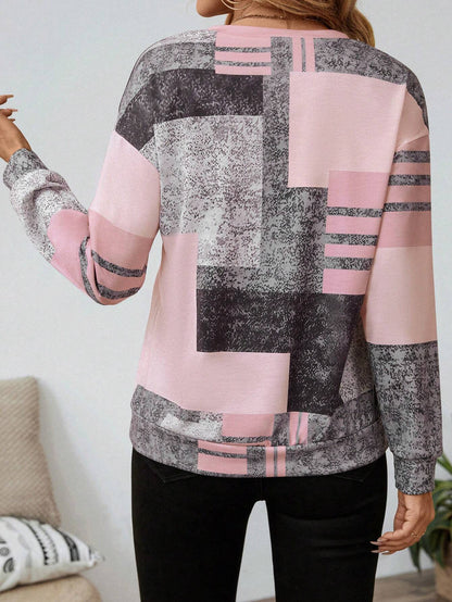 Sandra | Mujer Blusa con Media Cremallera Frontal