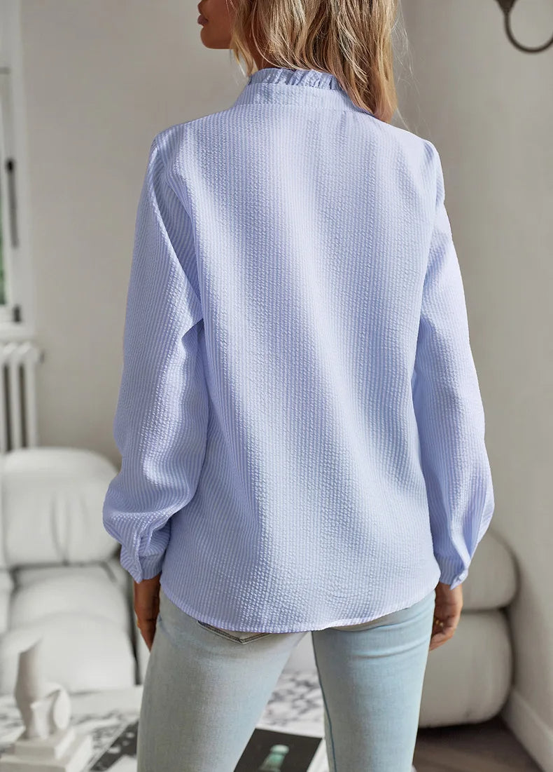 Renate | Mujer Blusa Fluida Favorecedora de Primavera
