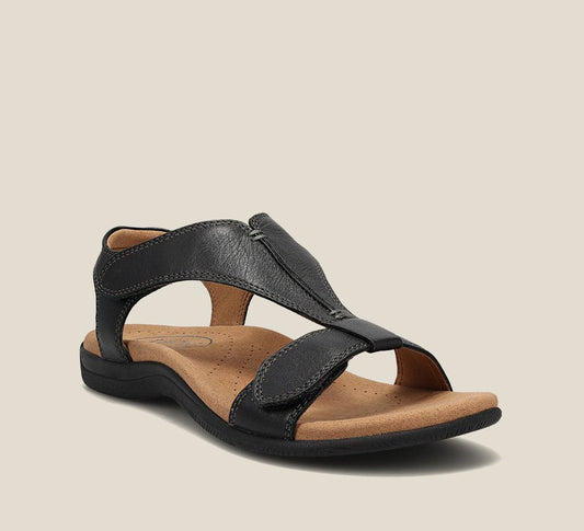 Katinka | Mujer Sandalias con Cierre de Velcro y Plantilla Acolchada
