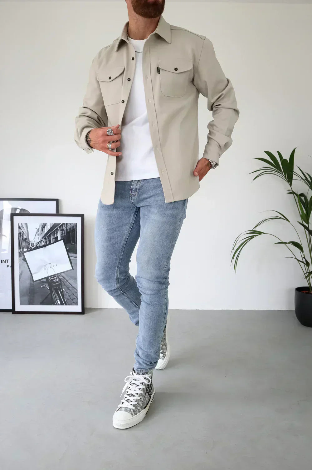 Floris | Hombre Sobrecamisa para Superponer