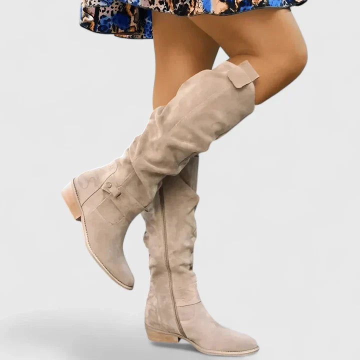 Natalia | Mujer Botas Altas hasta la Rodilla Forradas