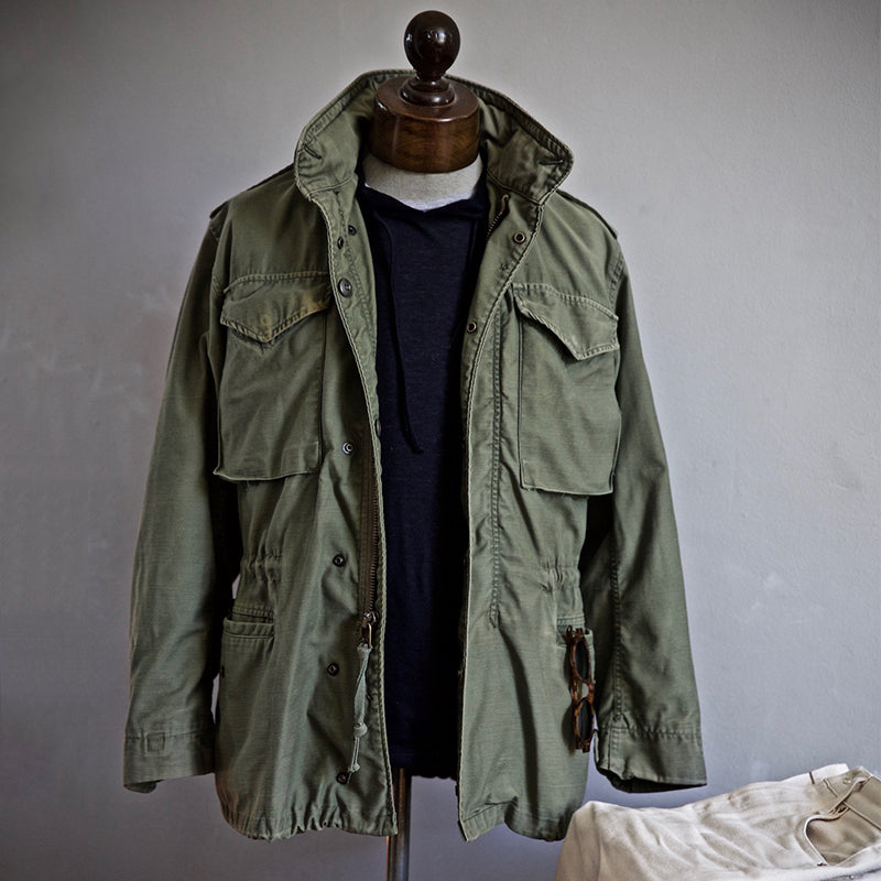 Kyan | Hombre Chaqueta de Campo con Múltiples Bolsillos y Cuello Alto