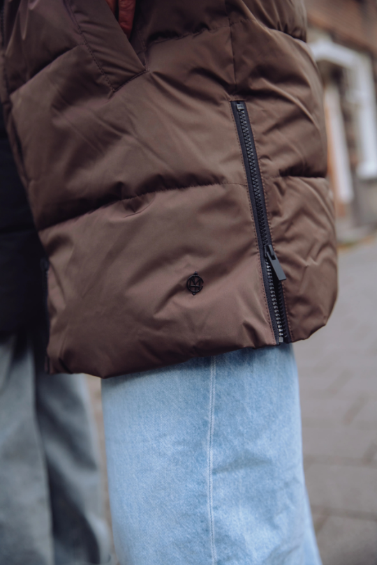 St Eularia | Mujer Parka Cálida de Invierno con Capucha