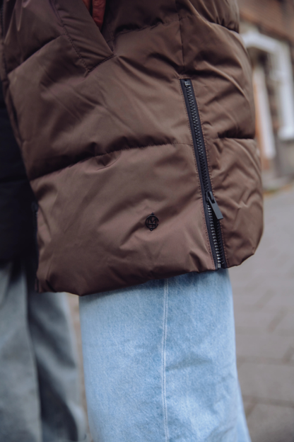 St Eularia | Mujer Parka Cálida de Invierno con Capucha