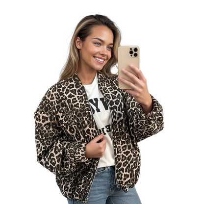 Wild Nomad | Mujer Chaqueta Bomber de Otoño Versátil