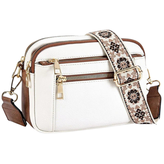 Tonya | Mujer Bolso Bandolera Compacto con Múltiples Compartimentos