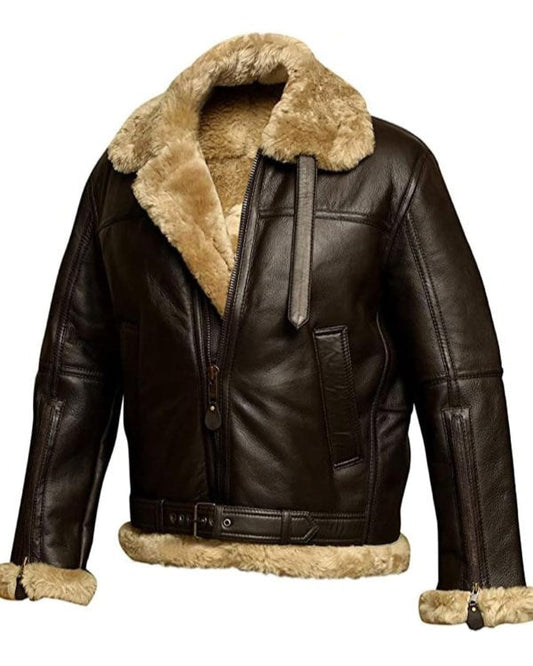 Luca | Hombre Chaqueta Aviador Bomber Forrada