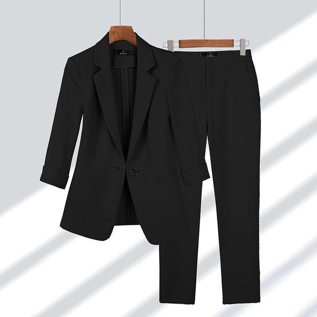Rianna | Mujer Conjunto de Blazer y Pantalón Elegante