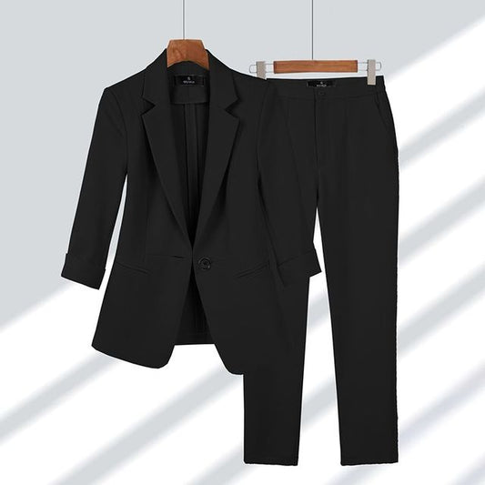 Rianna | Mujer Conjunto de Blazer y Pantalón Elegante