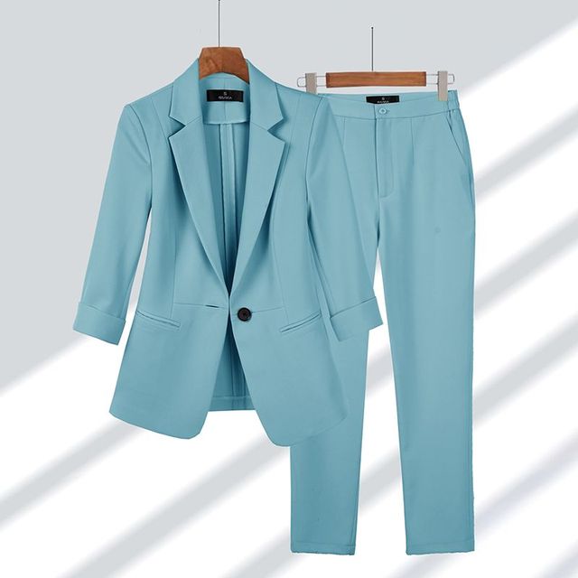 Rianna | Mujer Conjunto de Blazer y Pantalón Elegante