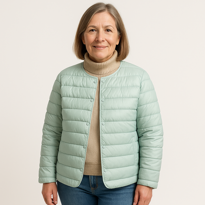 Taisha | Mujer Chaqueta Puffer Acolchada de Entretiempo