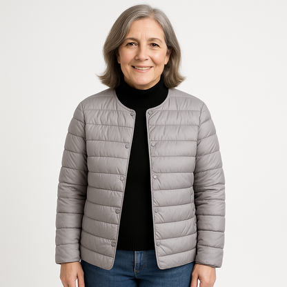 Taisha | Mujer Chaqueta Puffer Acolchada de Entretiempo