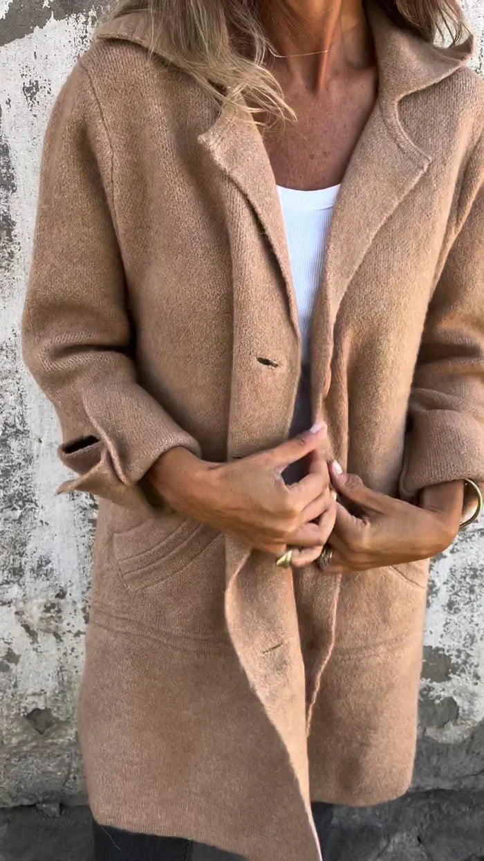 Cato | Mujer Blazer con Cuello de Solapa y Botones