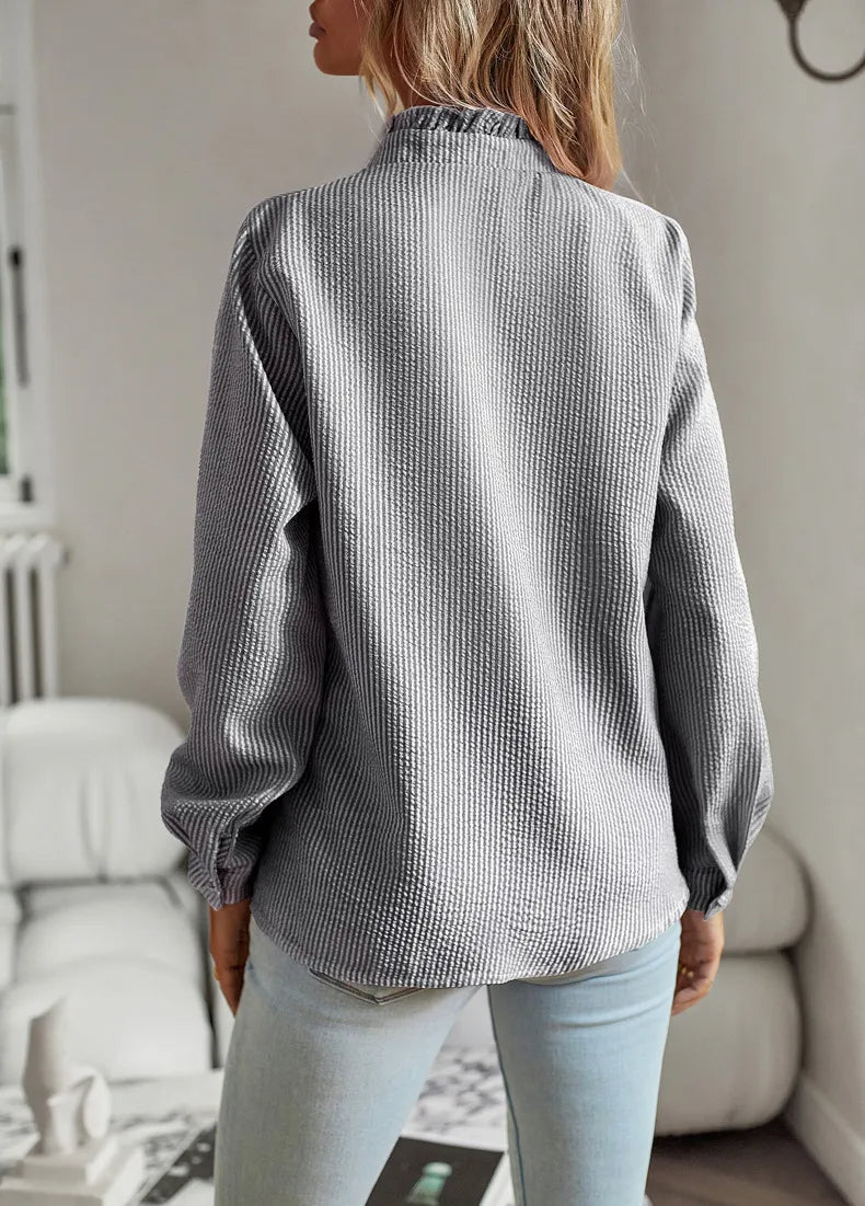 Renate | Mujer Blusa Fluida Favorecedora de Primavera