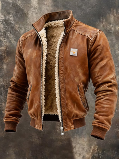 Jackson | Hombre Chaqueta Aviador con Forro Cálido