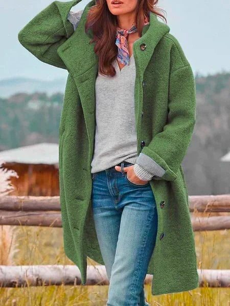 Nikita | Mujer Chaqueta con Cuello Polo y Botones