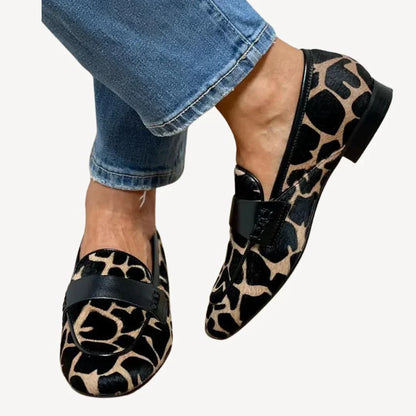 Evie | Mujer Mocasines con Estampado Animal