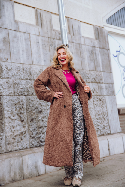 Jaimy | Mujer Abrigo Cálido de Invierno Elegante