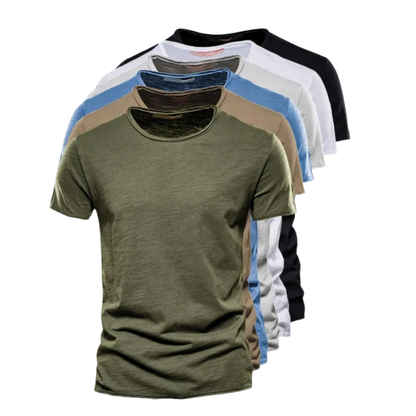 Daniël | Hombre Camiseta Clásica de Algodón