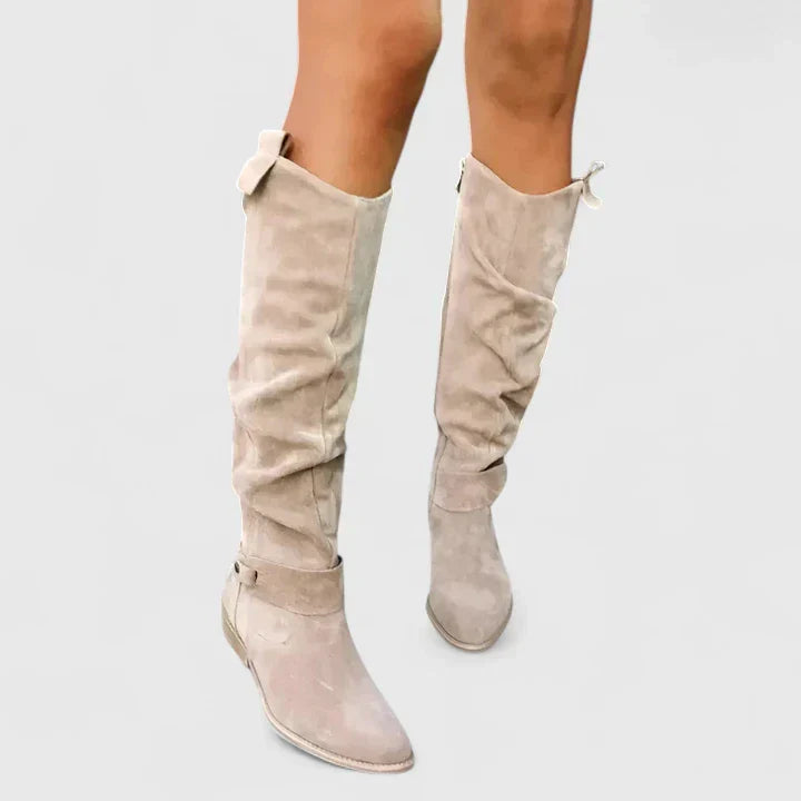 Natalia | Mujer Botas Altas hasta la Rodilla Forradas