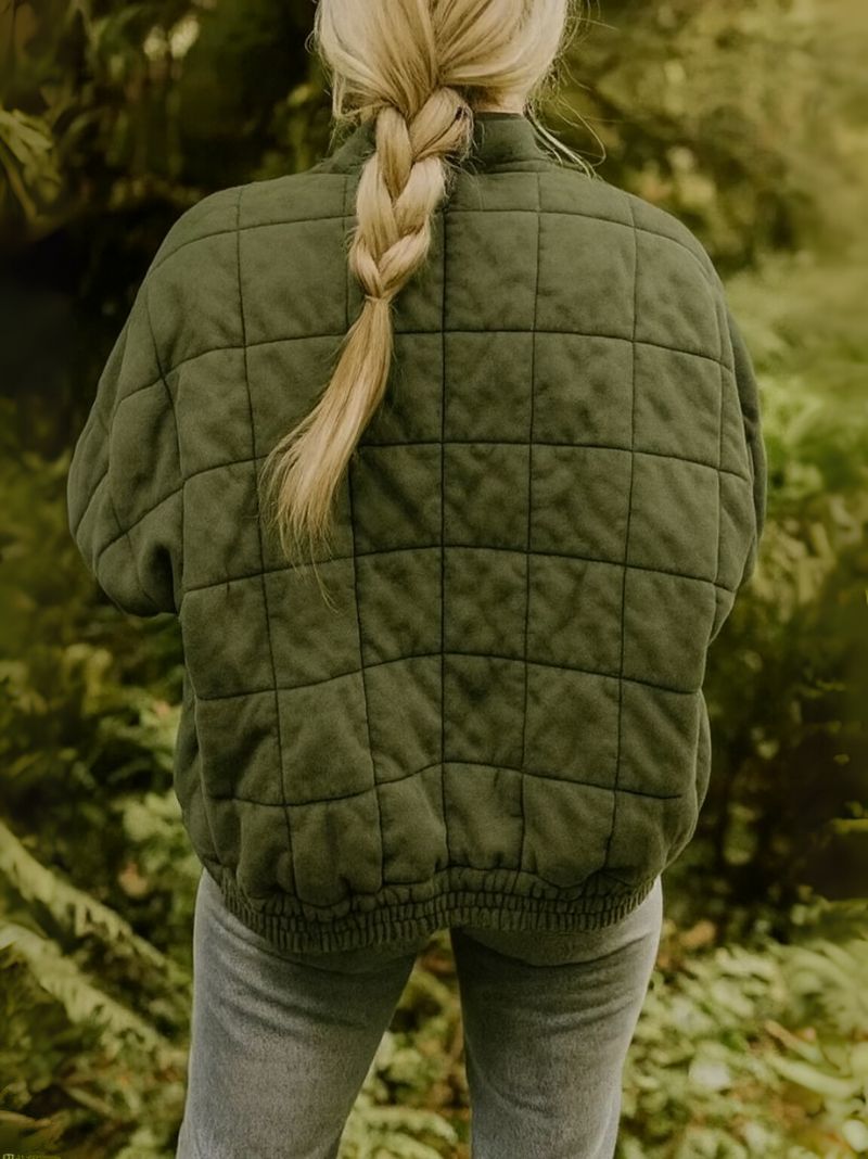Rhea | Mujer Chaqueta Acolchada Relajada con Bolsillos