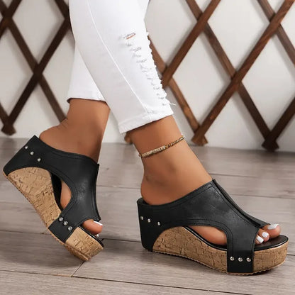 Francesca | Mujer Zapatos de Tacón Ancho con Suela de Gel