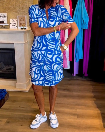 Lucia | Mujer Vestido Polo Deportivo con Bolsillos