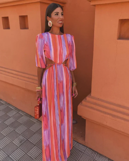 Nelly | Mujer Vestido Elegante de Tacto Sedoso